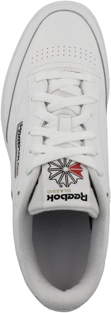Женские кроссовки Reebok Club C 85 Lthr, White Cloud White Cloud White Core Black — фото 3