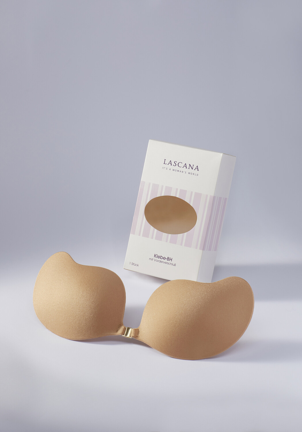 

Бюстгальтер без косточек LASCANA Klebe BH, цвет nougat