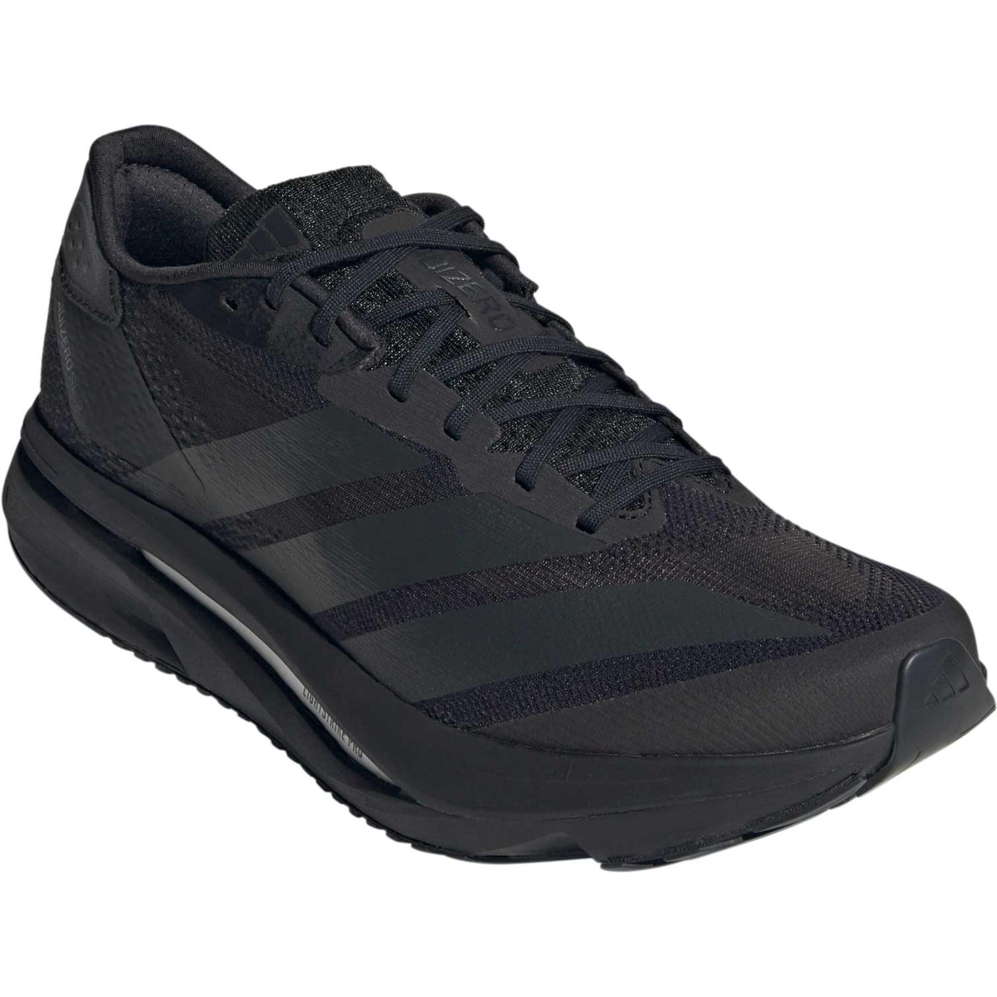 Мужские беговые кроссовки Adizero SL2 Adidas, Black/Black/Black — фото 2