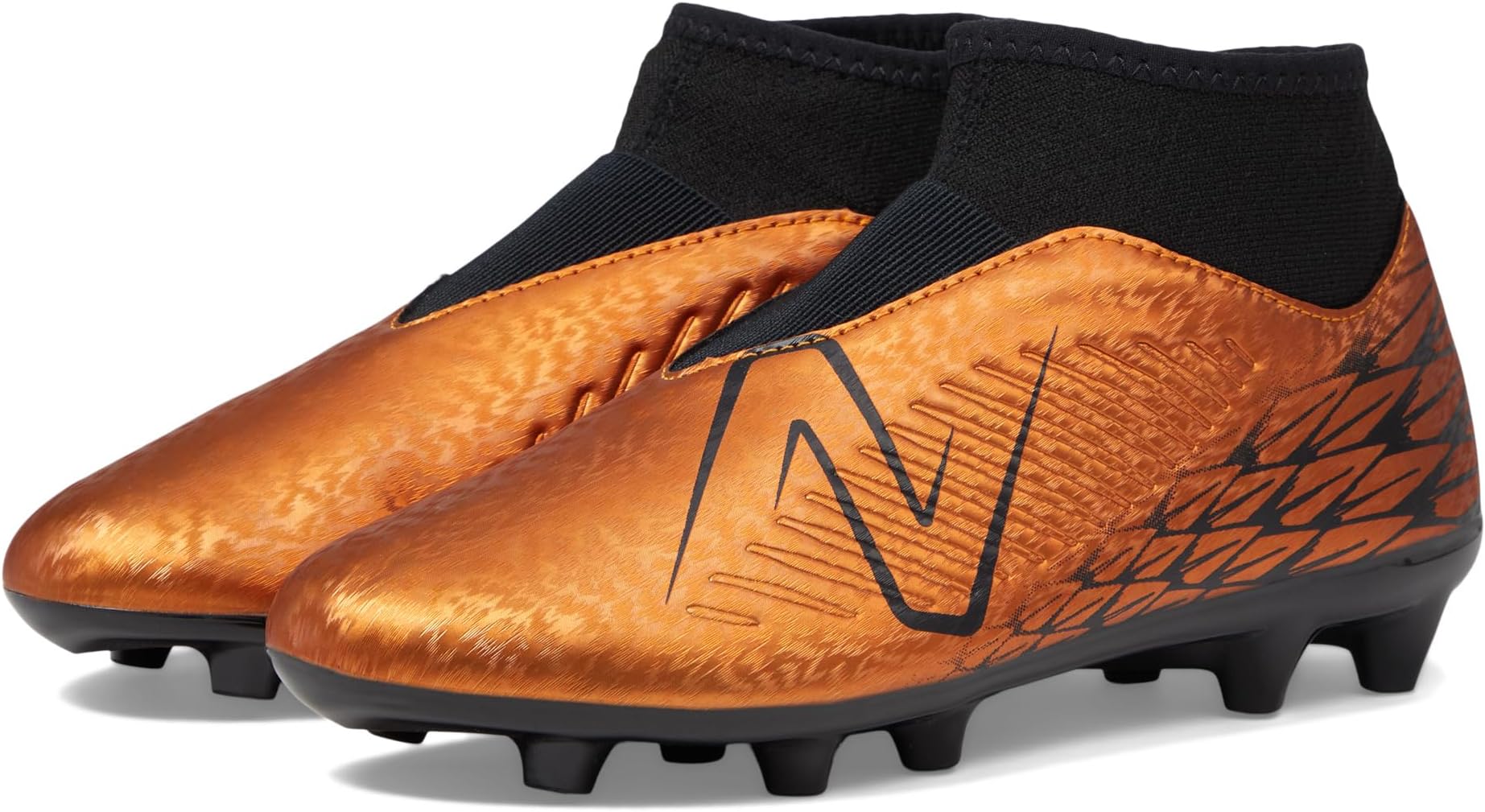 

Бутсы Tekela V4 Magique FG New Balance, цвет Copper/Black