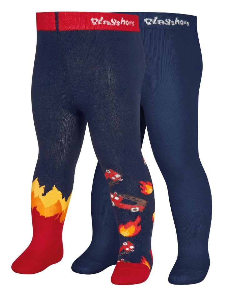 

Колготки Strumpfhose Feuerwehr 2er Set Playshoes, синий