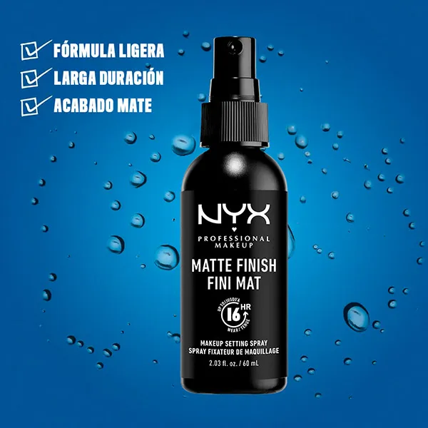 Спрей для фиксации макияжа Plump Finish Setting Spray Nyx Professional Make Up, 1 UD — фото 4