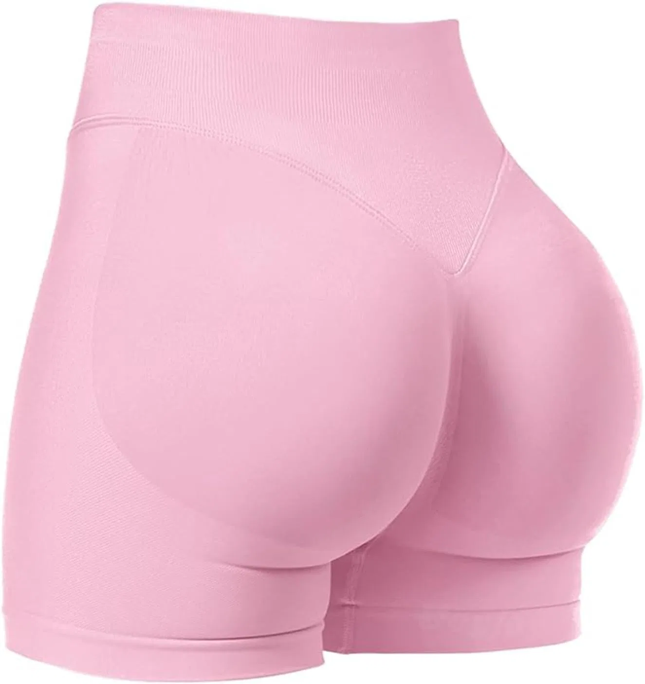 Велосипедки для девушек с эффектом подъема ягодиц, Pink