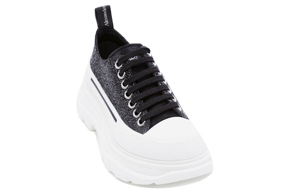 Кроссовки tread slick lace up low 'galaxy black' Alexander Mcqueen, черный — фото 3