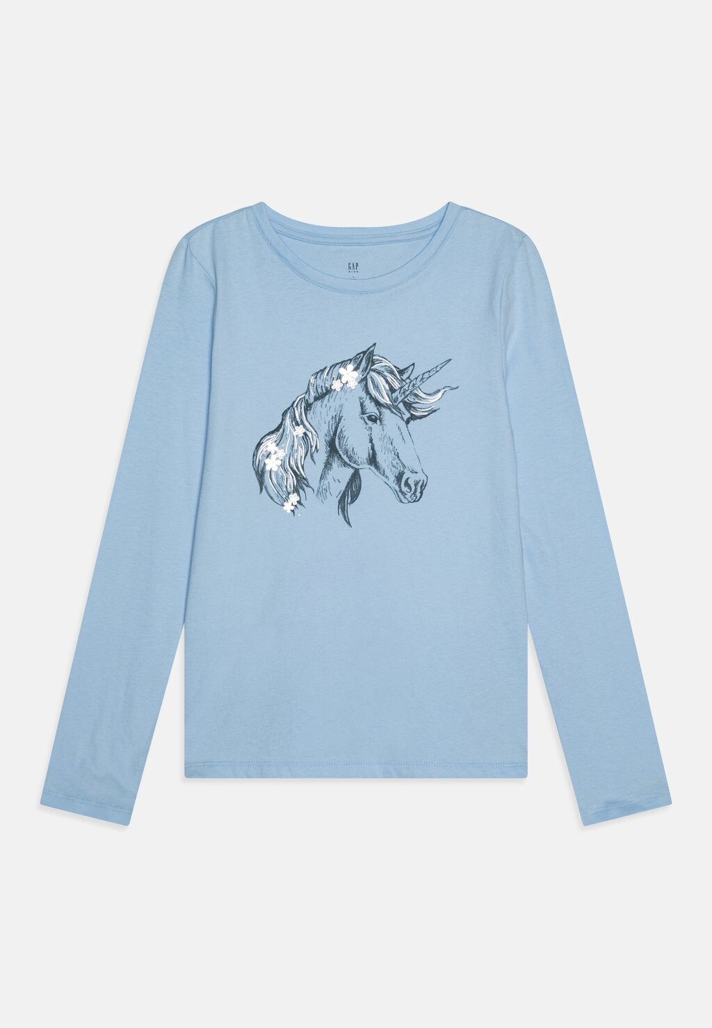 

Топ с длинными рукавами GIRLS 2 PACK GAP, синий