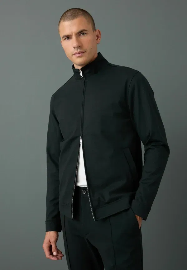 Куртка Regular fit funnel light jacket Next, темно-синий — фото 2