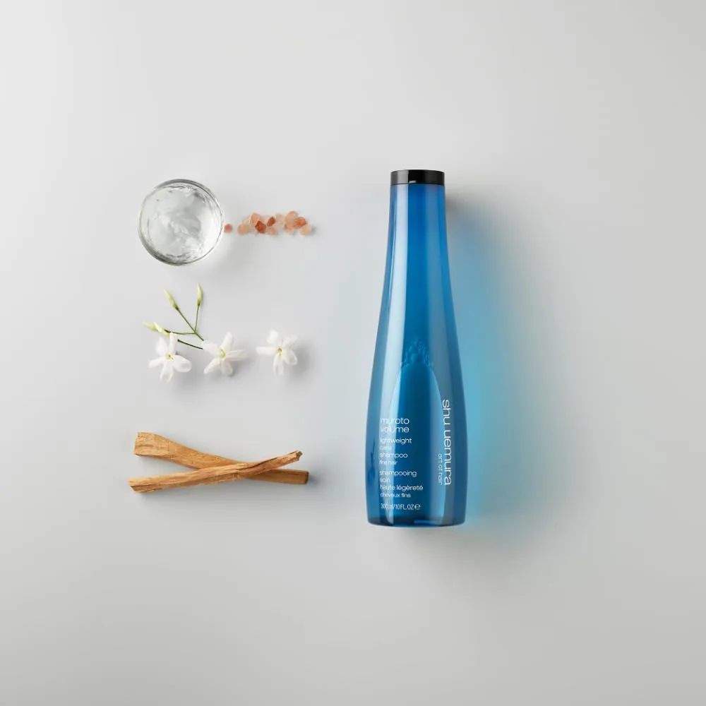 Набор из шампуня и кондиционера Shu Uemura Muroto Volume Lightweight Care - придает блеск и длительный объем, защищает тонкие волосы., black — фото 4