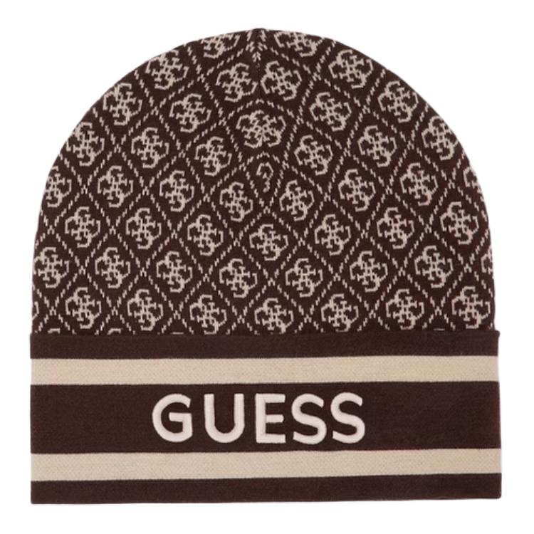 

GUESS Женская шапка-бини из полиэстера, коричневая