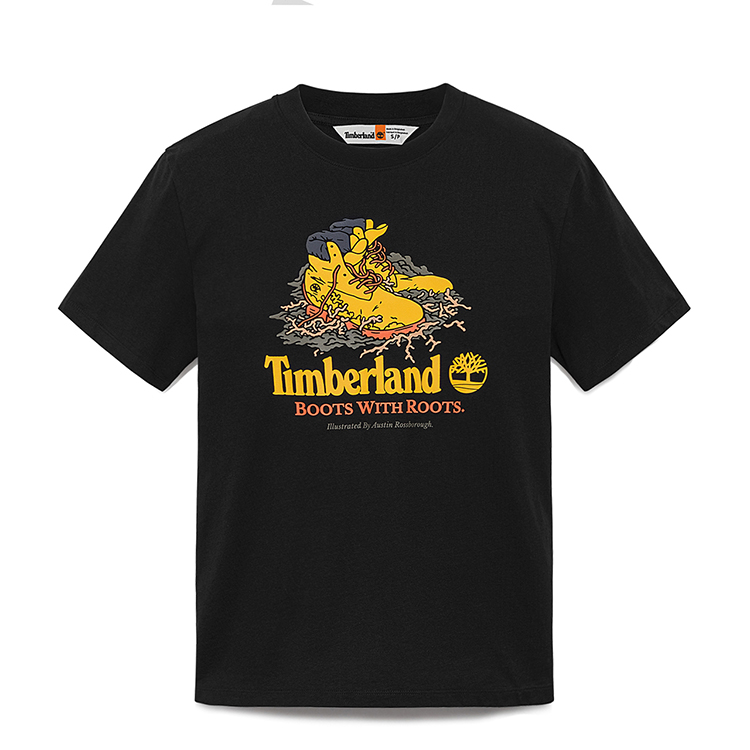 

Timberland Футболка мужская черная, Черный, Timberland Футболка мужская черная