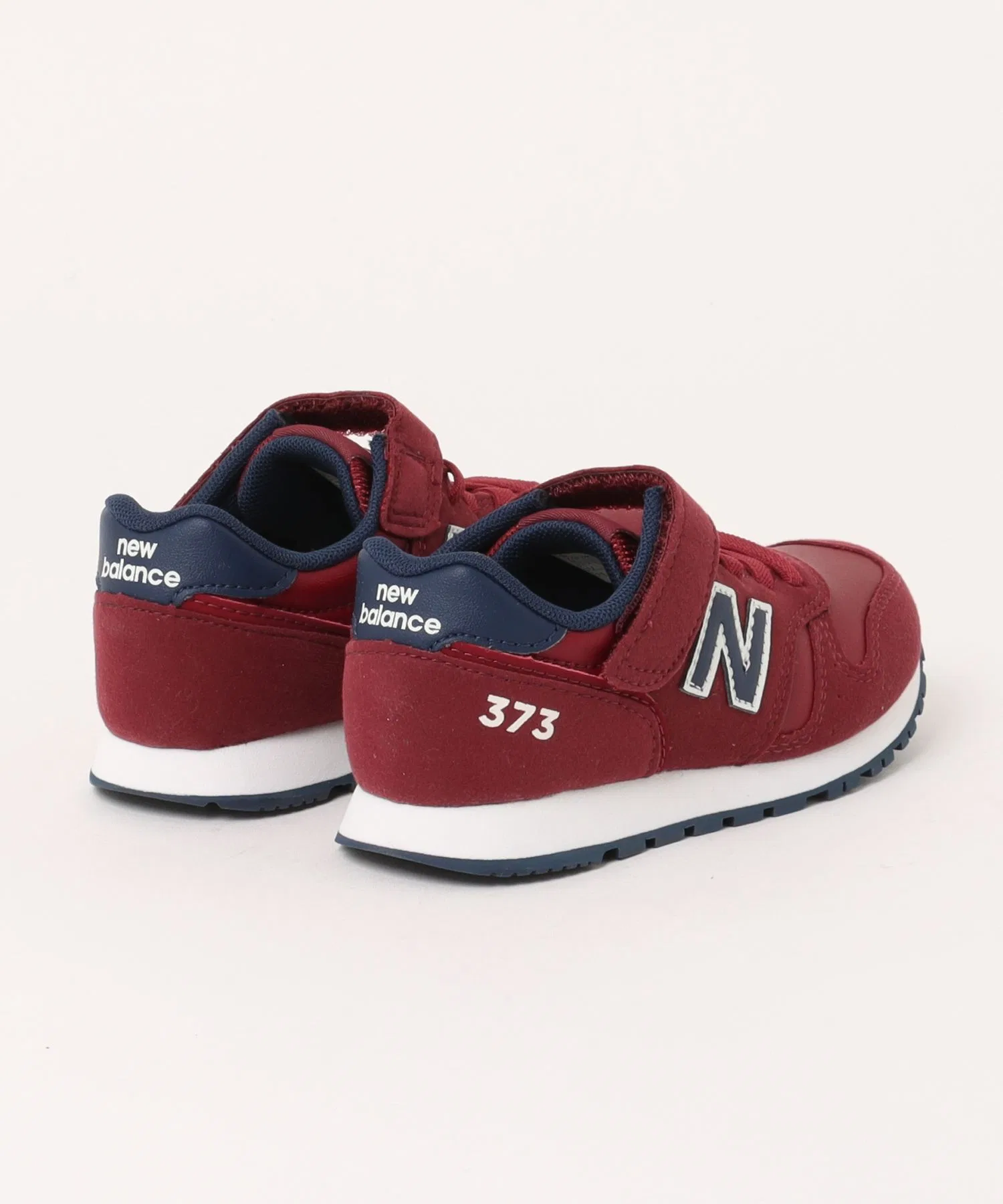 Детские кроссовки New Balance YV373 VJ2/VK2 бордовые — фото 2