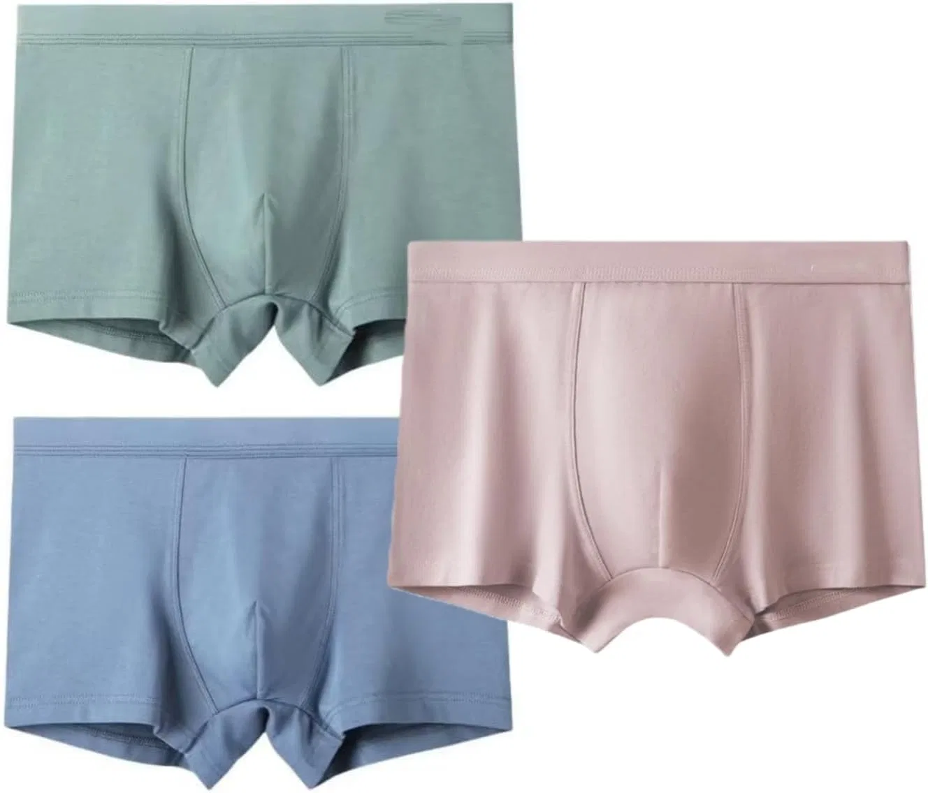 Боксеры дышащие, Athletic Stretch, 3 штуки, 3pcs-f