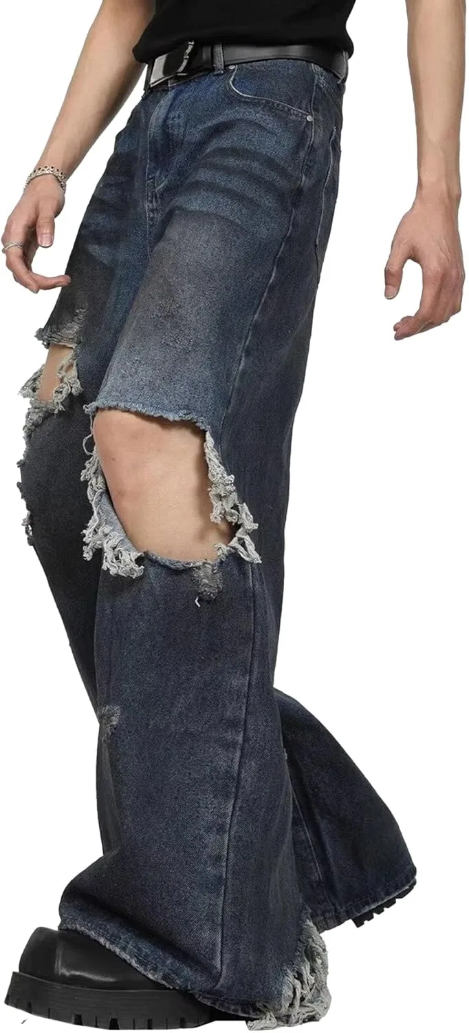 Джинсы клеш, Mens, Blue