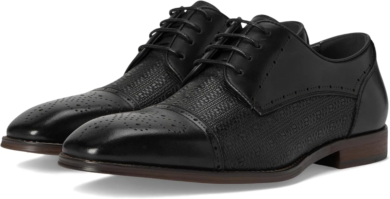 Оксфорды Stacy Adams Herren Silsbury Cap Toe Lace Up, Black