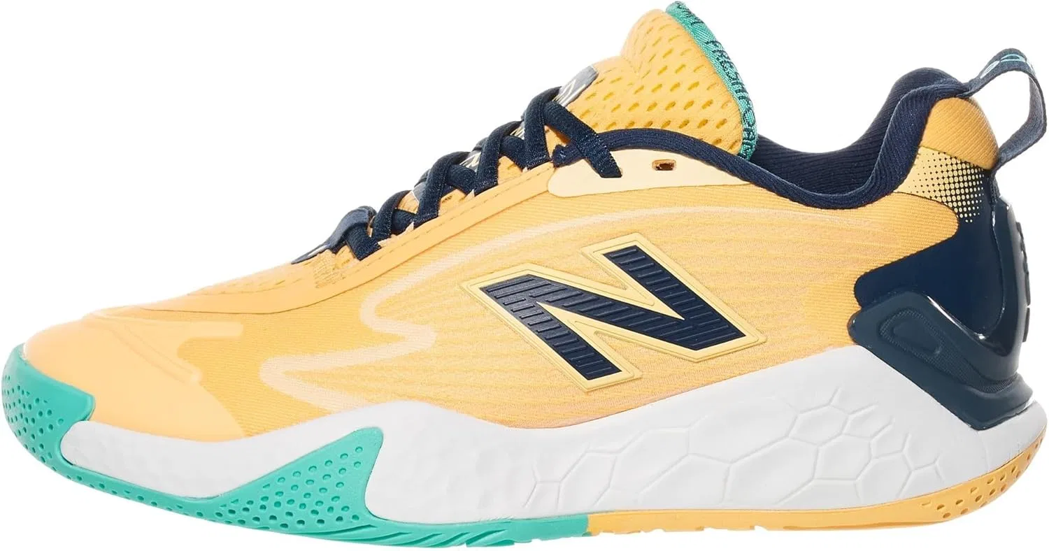 Кроссовки для тенниса New Balance Fresh Foam X Ct-Rally, Clementine/Nb Navy — фото 2