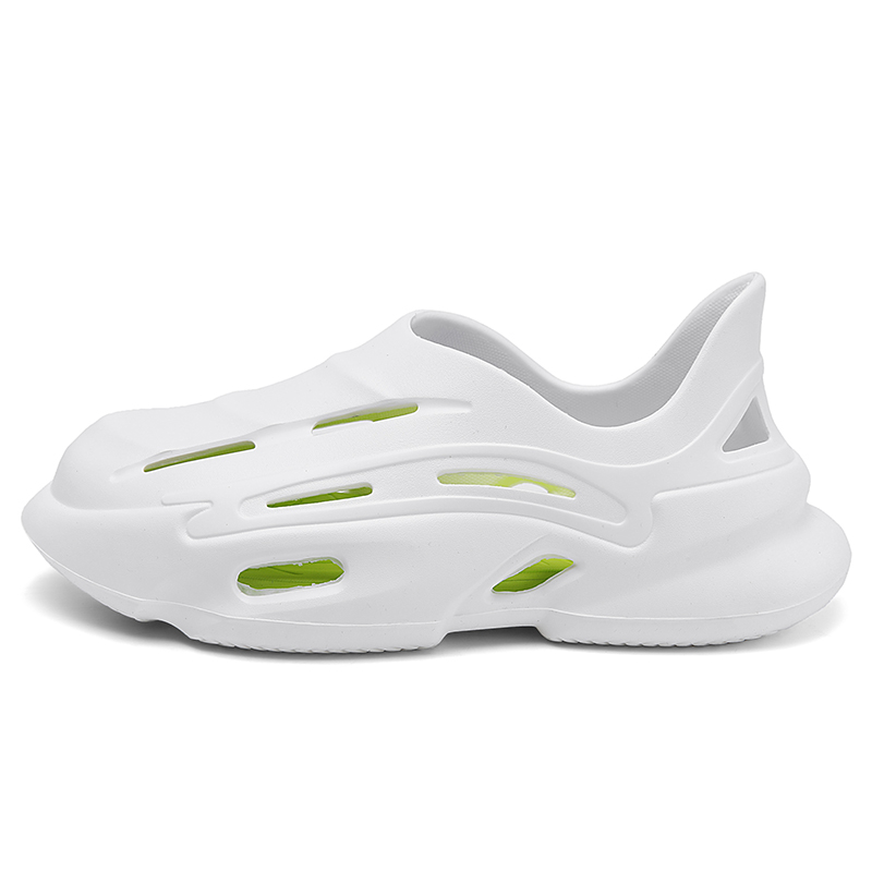 

BOREE Клоги мужские бело-зеленые, цвет White Green