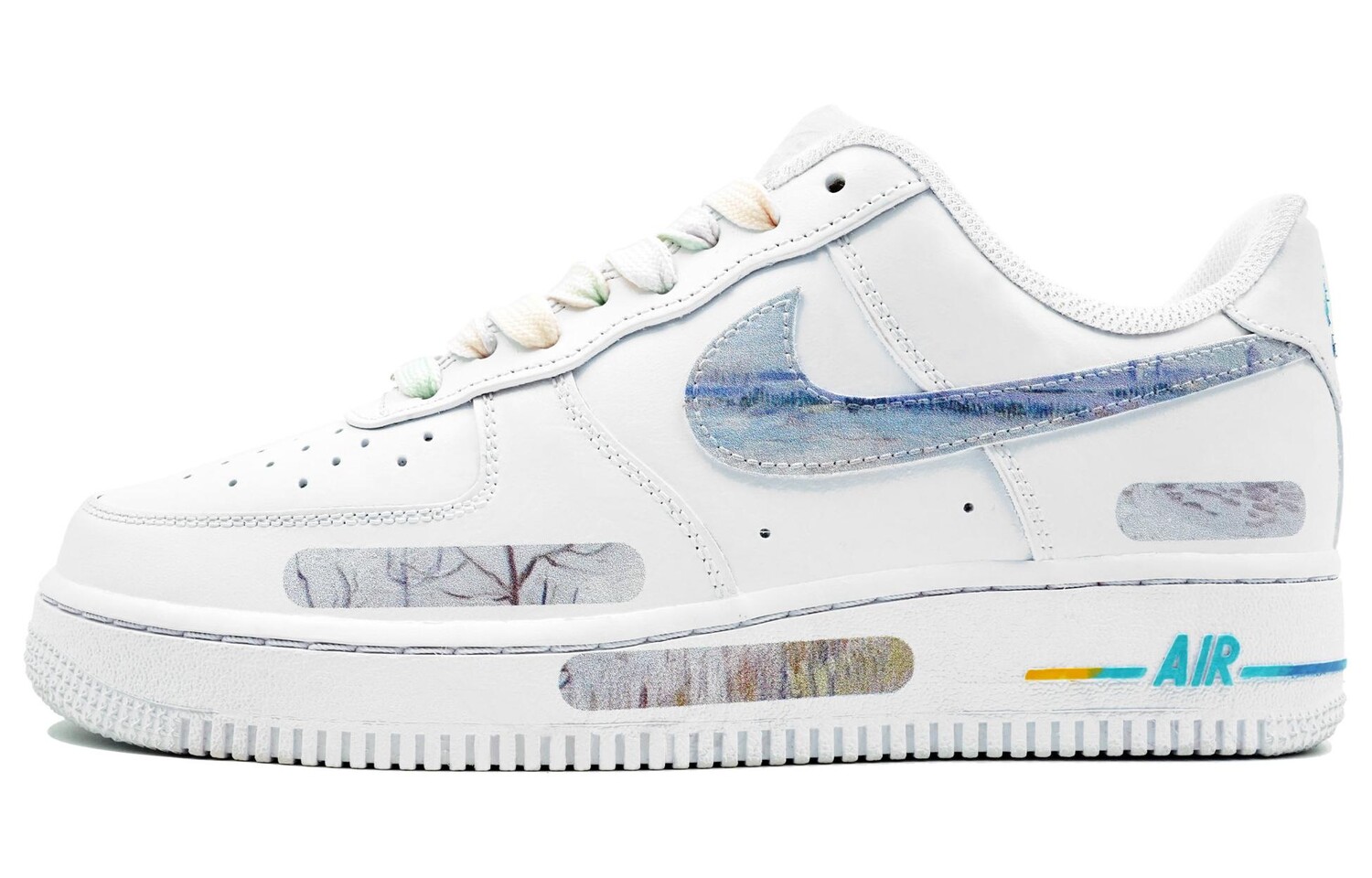 

Мужские кроссовки для скейтбординга Nike Air Force 1, White