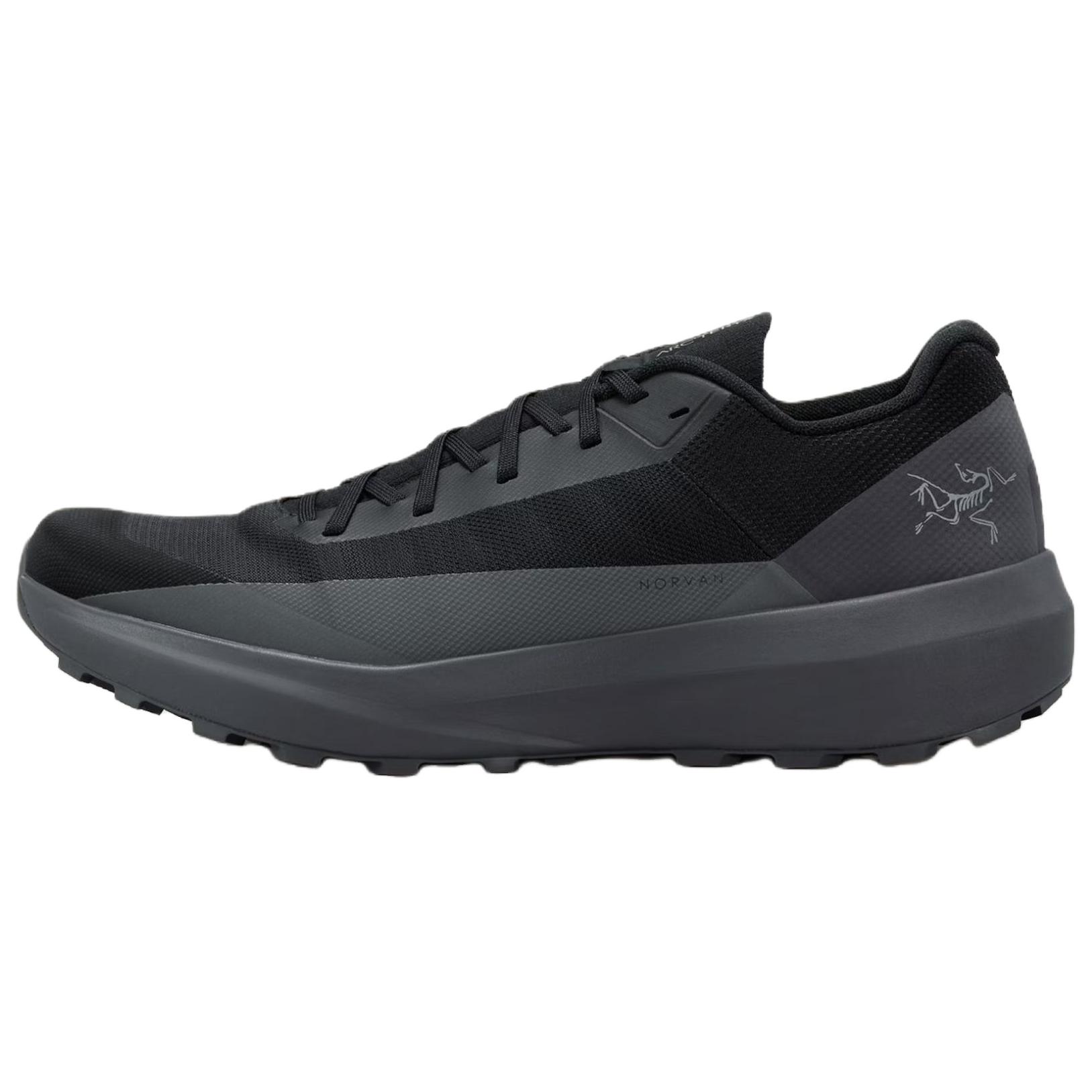 

Arcteryx Кроссовки Norvan LD 4 Cushioning Support Low Top для повседневного бега, мужские, черно-серые