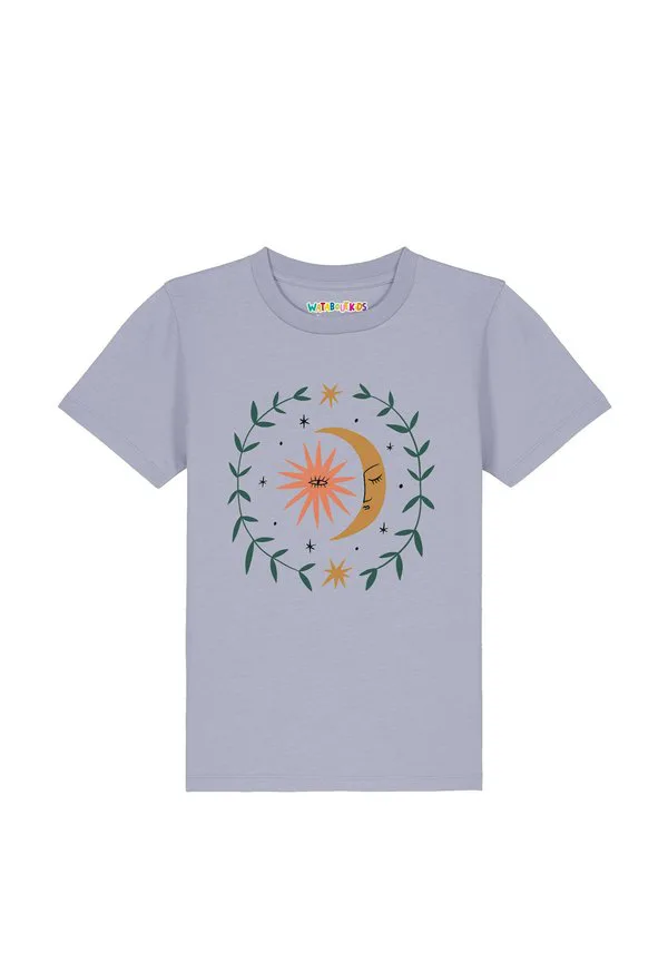 Футболка с принтом «любовь и гибкость» Watapparel, Lavender