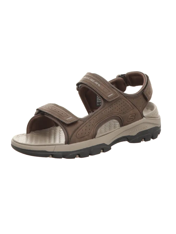 

Сандалии Skechers Sandaletten Tiefenfußbett Releaxed Fit Tresmen Garo, коричневый