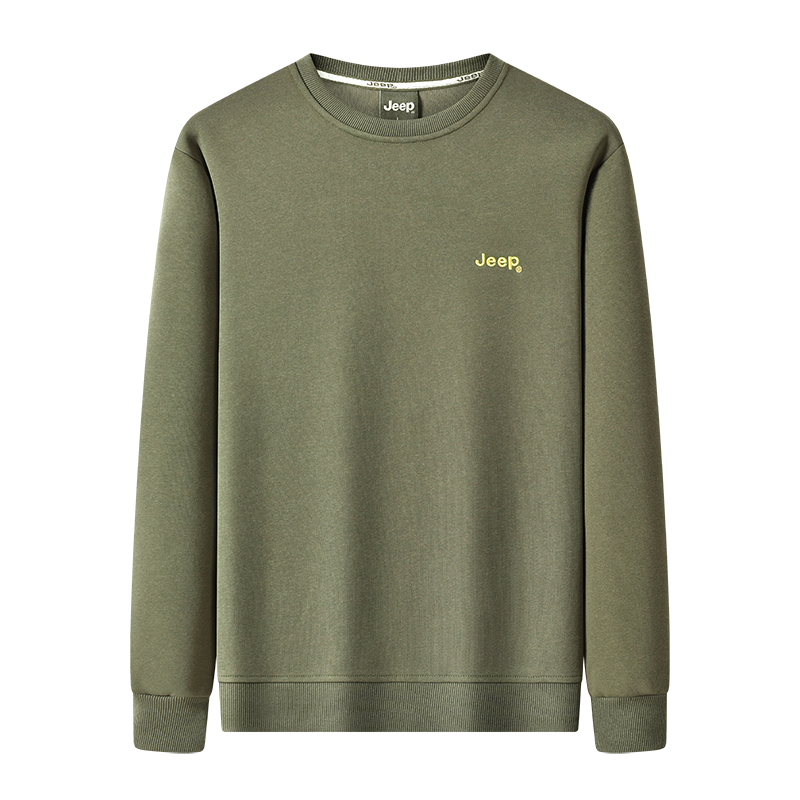 

Свитшот Unisex Crew Neck тонкий Regular Jeep, army зеленый