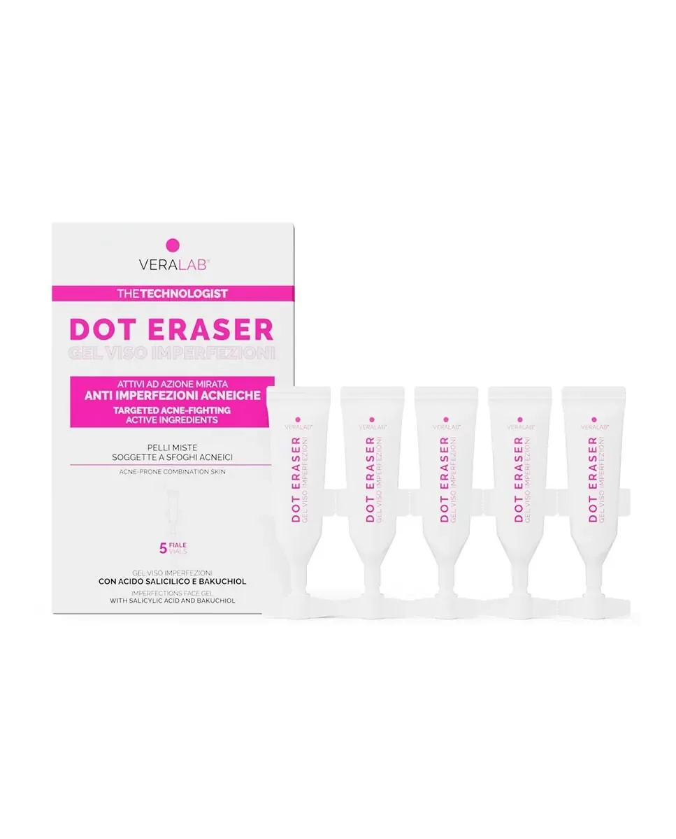 Скраб Veralab — Отшелушивающий гель для лица Dot Eraser Fiale — фото 2