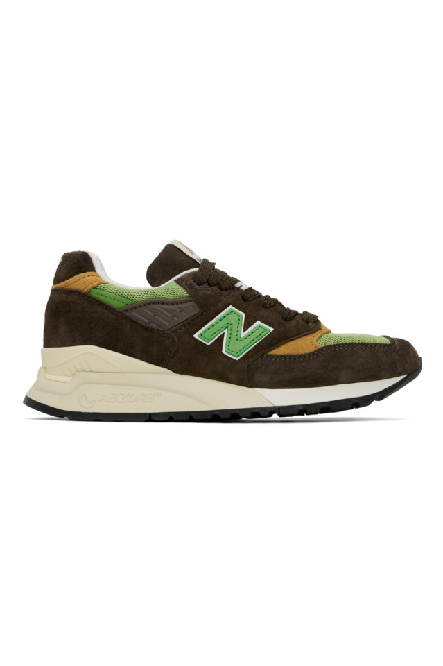 

Сделано в США 998 кроссовки New Balance, зеленый
