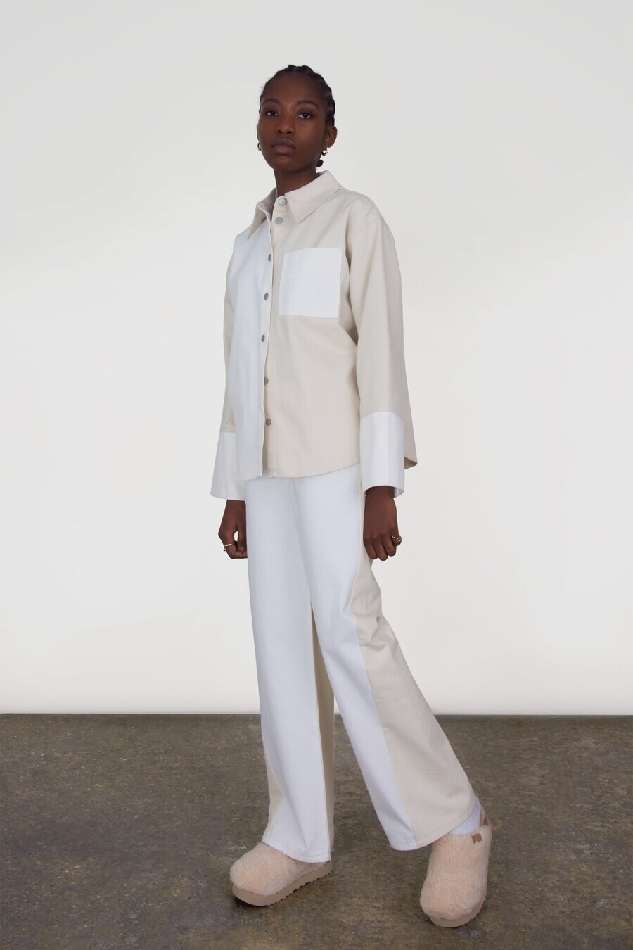 

Блузка Aligne Blouse Frankie, цвет cream/light beige