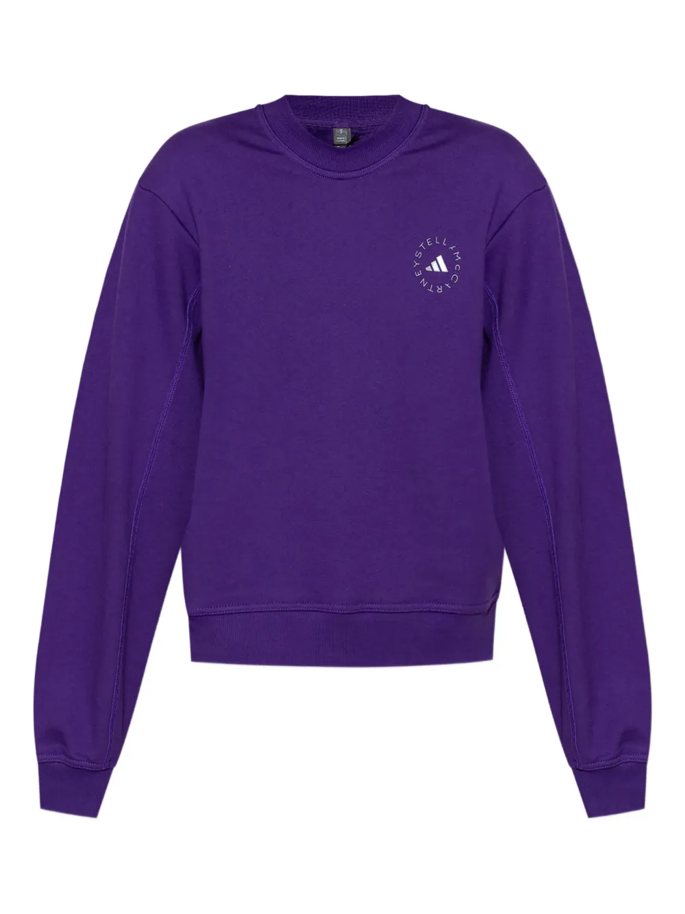 

Толстовка с логотипом adidas by Stella McCartney, фиолетовый