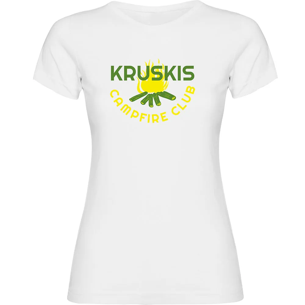 

Футболка с коротким рукавом Kruskis Campfire Club, белый