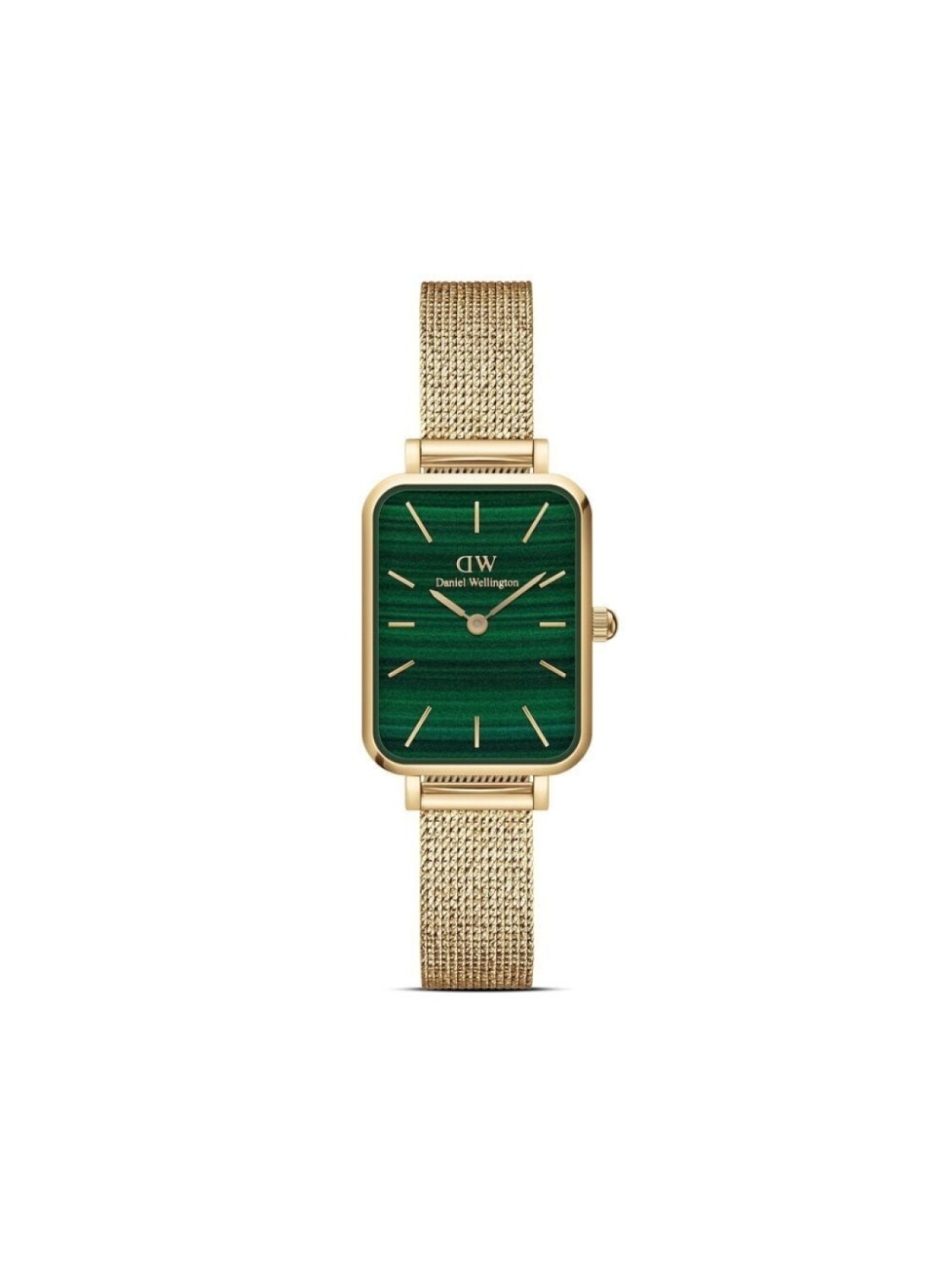 

Наручные часы Quadro Pressed Evergold 20x26 мм Daniel Wellington, зеленый