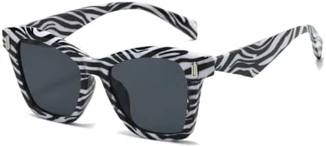 

Женские солнцезащитные очки, модные винтажные солнцезащитные очки, женские очки с защитой от УФ-излучения UV400, мужские солнцезащитные очки MTZJH, Zebra