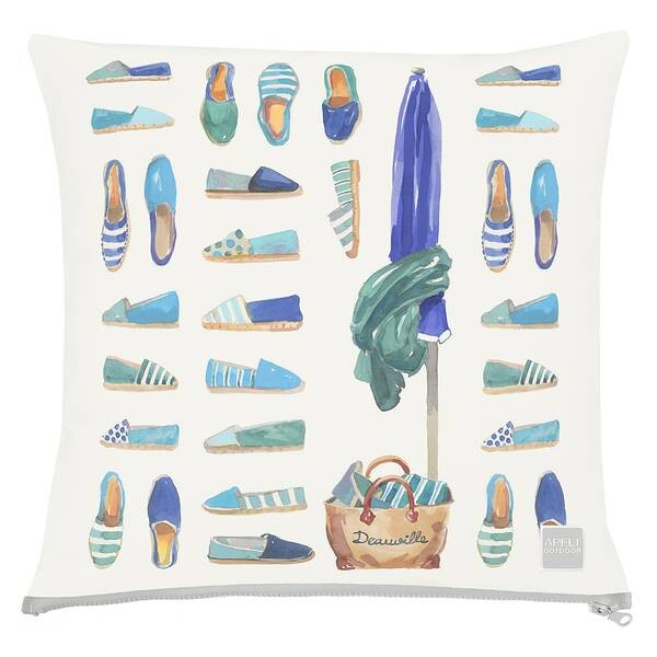 

Наволочка Apelt 3908, 49x49x0,5 см цвет blau/beige
