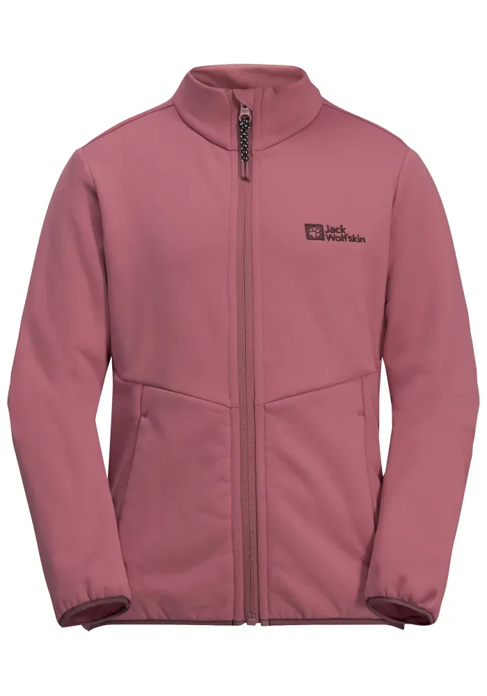 

Флисовая куртка Jack Wolfskin "ACTAMIC FZ MIDLAYER K", розовый