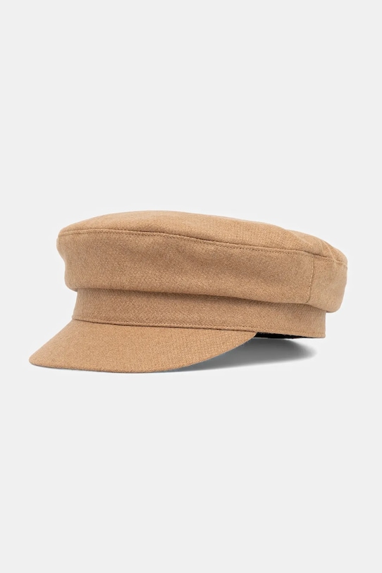 

Шерстяная шапка ANGORA Weekend Max Mara, бежевый