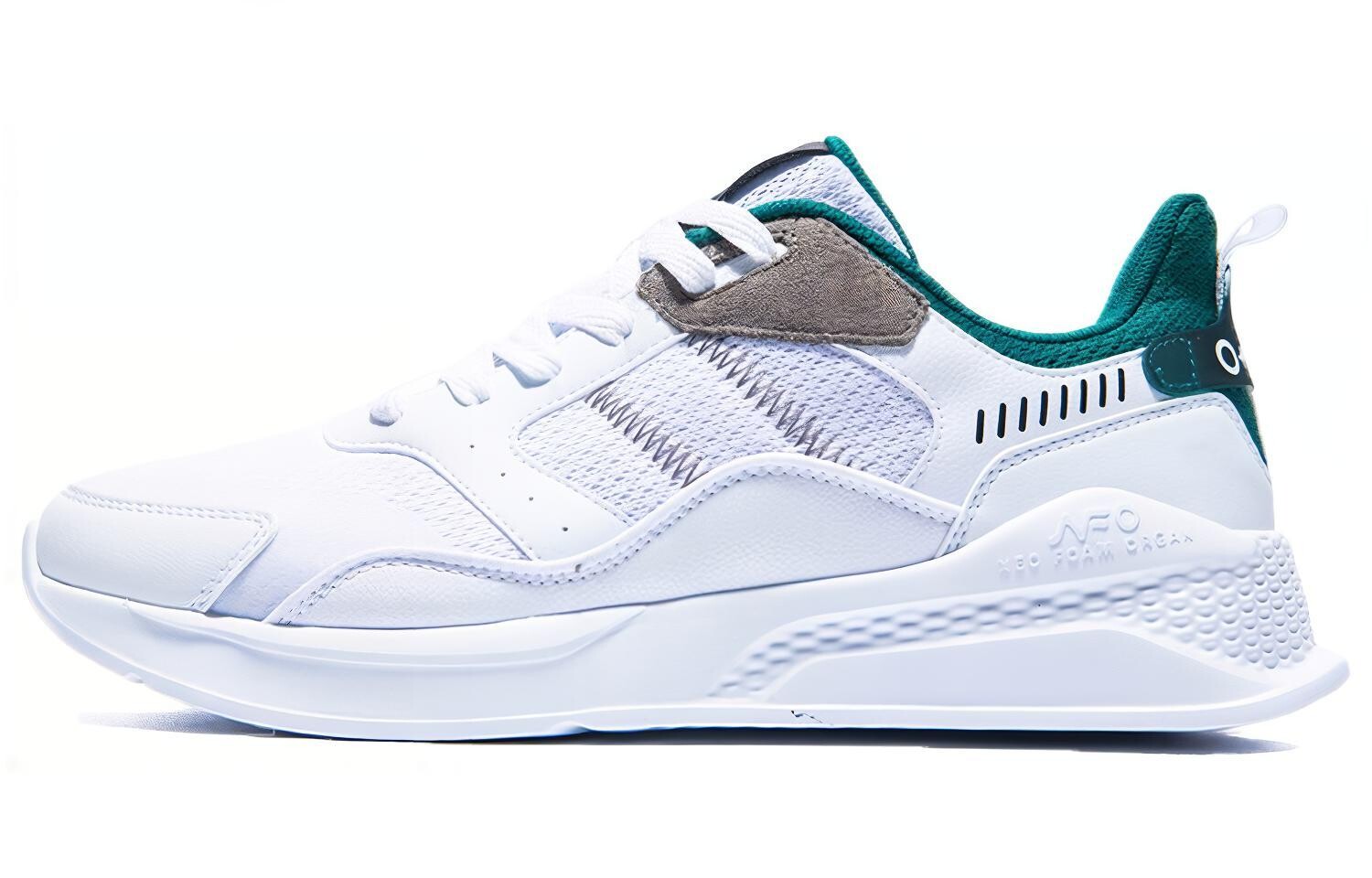 

NFO Lifestyle Shoes Men Low-Top, мужские кроссовки, Белый/Зеленый 361°
