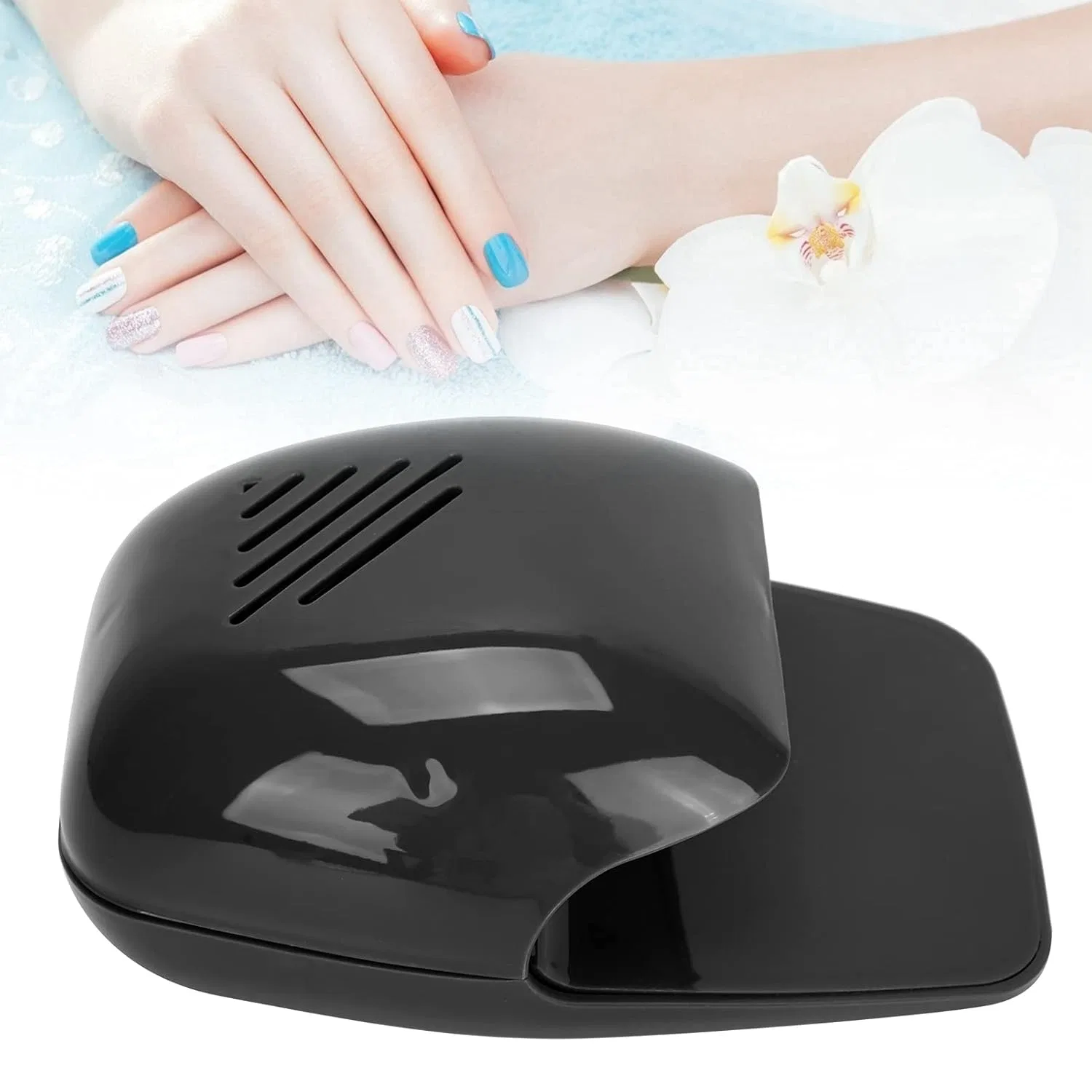 Портативная сушилка для ногтей от Nail Dryer Fan Kimiss, Black — фото 2