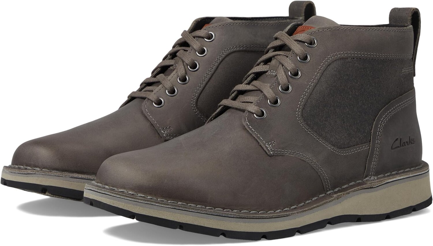 

Ботильоны Gravelle Top Clarks, цвет Dark Grey Leather