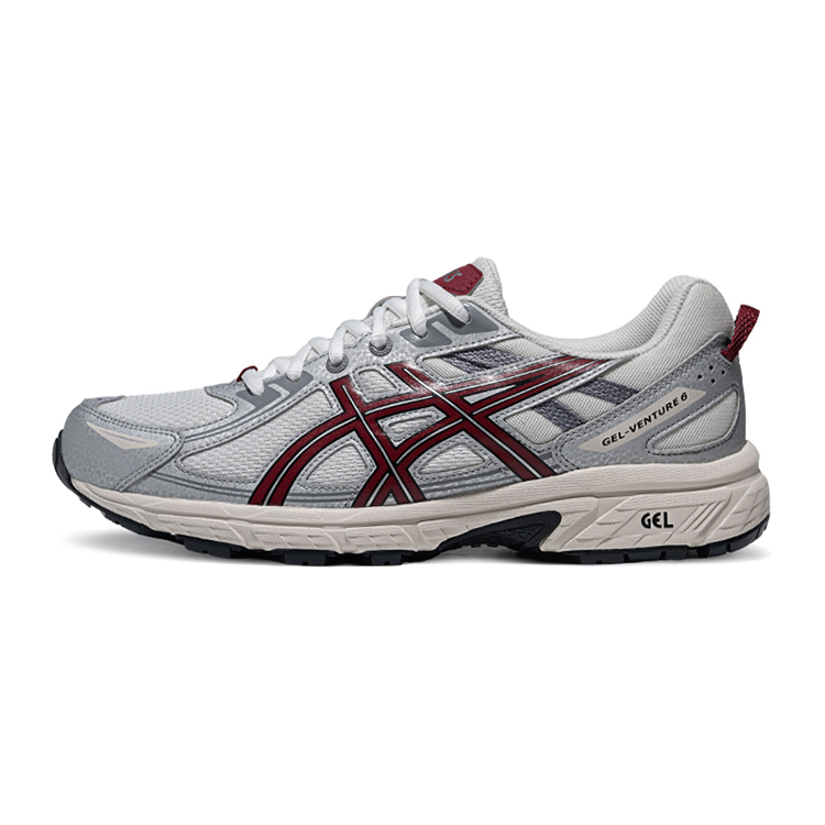 

Беговые кроссовки Gel Venture 6 Low top Unisex ASICS, белый/серебро