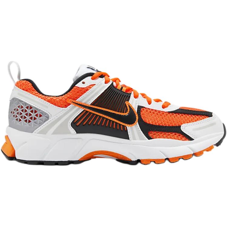 Nike Air Zoom Vomero 5 Детские противоскользящие и износостойкие дышащие низкие кроссовки для бега Оранжевый Голландский оранжевый/Белый/Металлический серебристо-серый Черный — фото 2