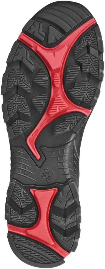 Защитная обувь Haix Black Eagle Safety 40.1 Mid/Black/Blue: легкая, современная и безопасная, черно-красная, размер 47 EU — фото 2