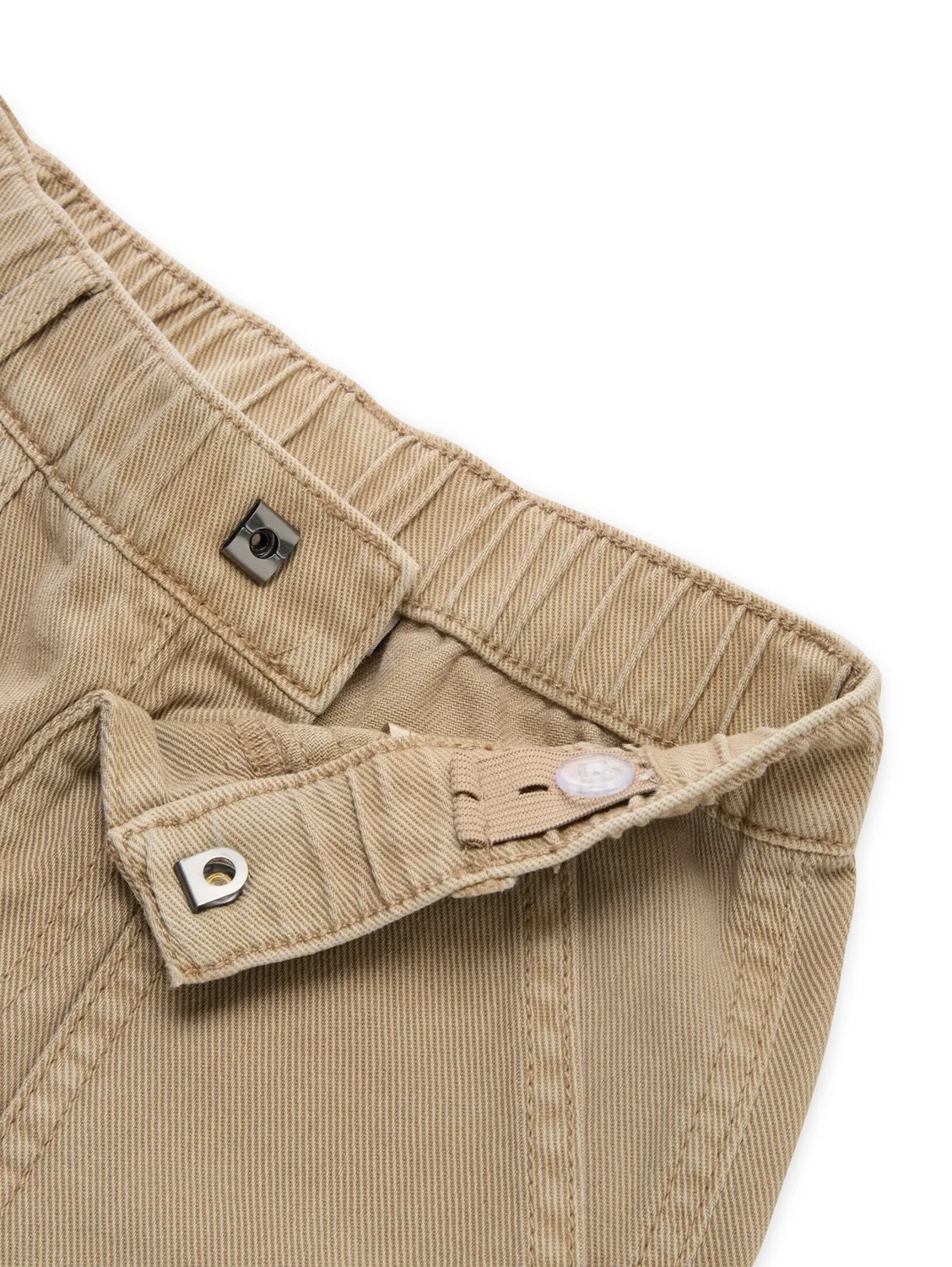 Брюки свободного кроя Tom Tailor, Beige — фото 3