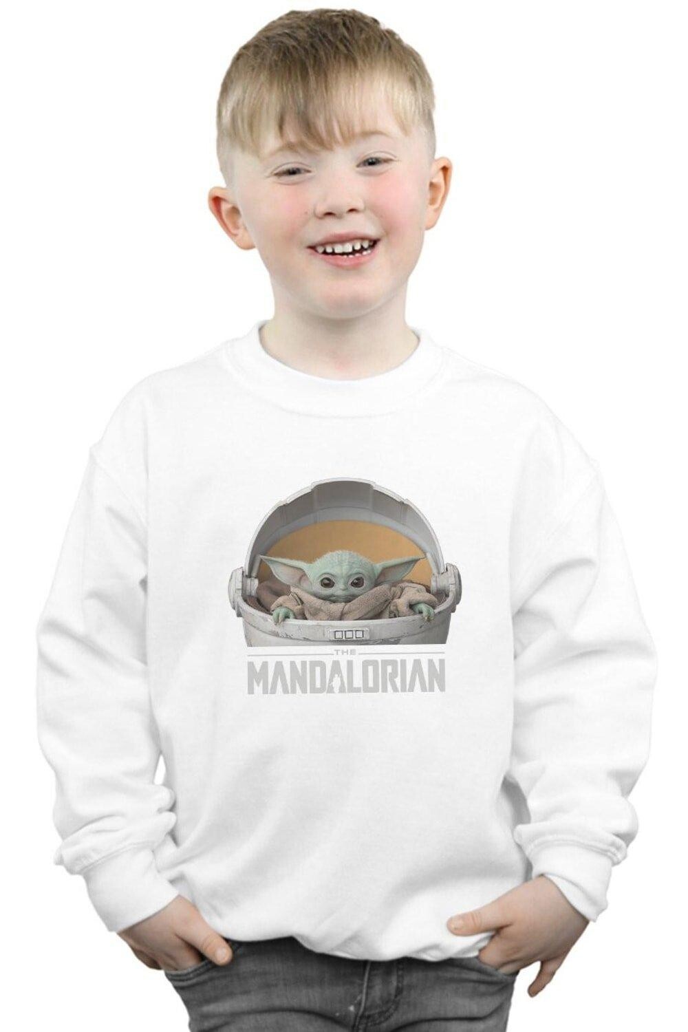 

Толстовка The Mandalorian The Child Pod Star Wars, белый