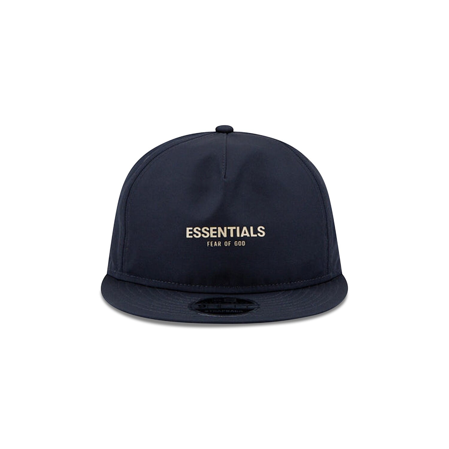 

Кепка с ремешком Fear of God Essentials x New Era Retro Crown 9Fifty, темно-синяя