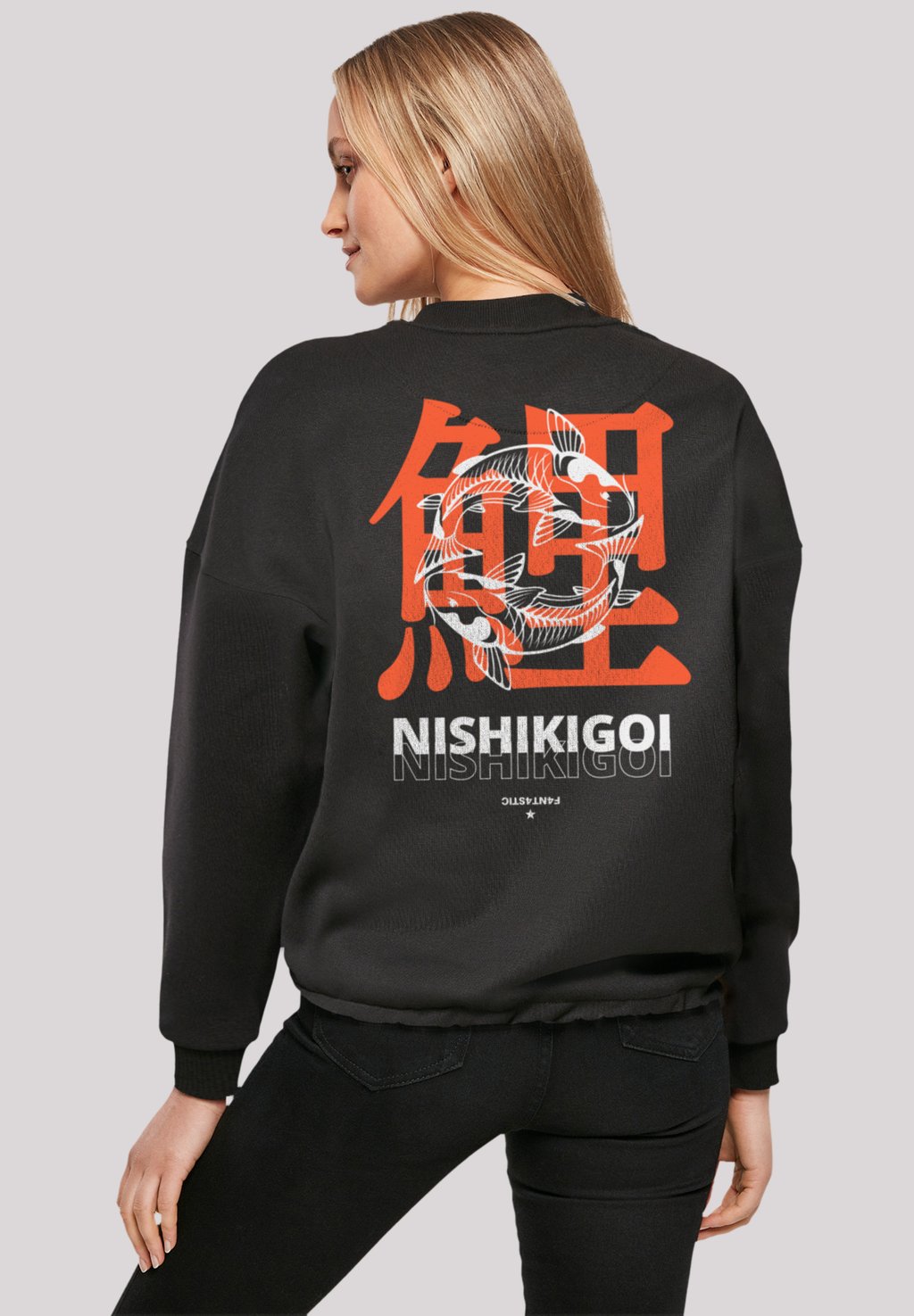 

Толстовка NISHIKIGOI KOI JAPAN F4NT4STIC, черный