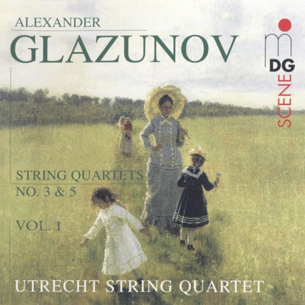 

Диск CD String Quartets No 3 & 5 - Alexander Glazunov, Utrecht String Quartet