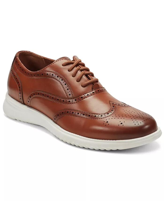 

Мужские оксфорды Nio Wing Lace Up Kenneth Cole Reaction, коричневый/бежевый