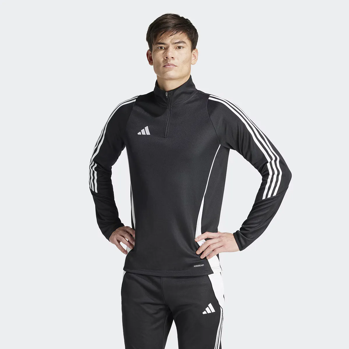 

Мужская тренировочная толстовка Adidas Tiro 24, черный/белый