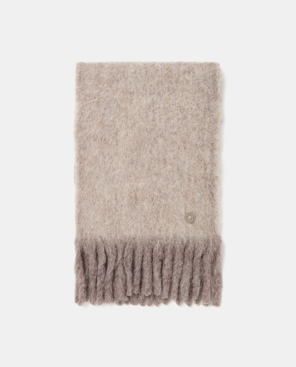 

Шарф с кисточками Jo & Mr. Joe, экрю