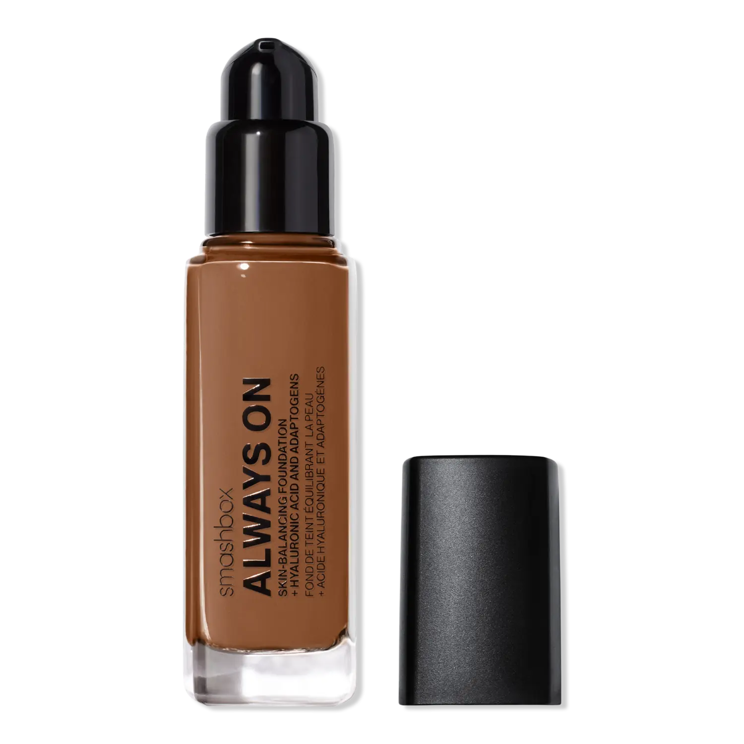 

Тональный крем Always On Skin-Balancing Foundation с гиалуроновой кислотой и адаптогенами. Smashbox, T10N (level-one tan with a neutral undertone)