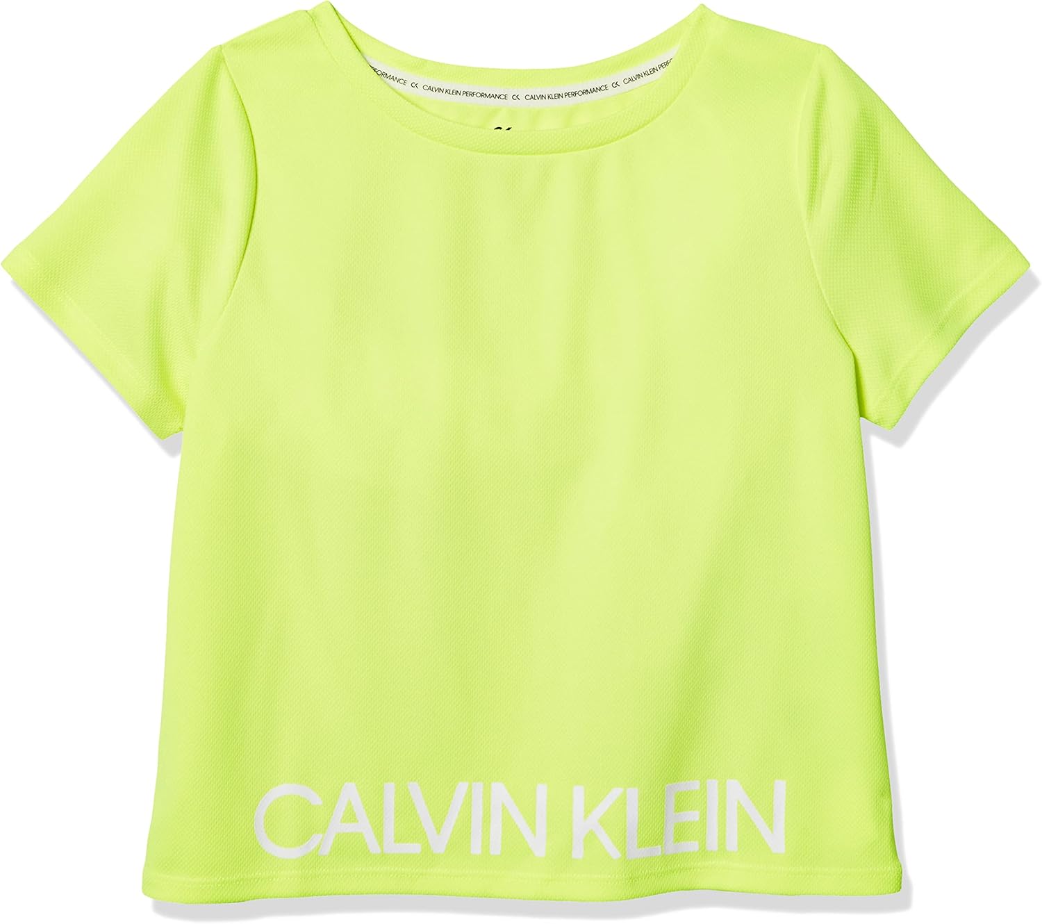 

Футболка Calvin Klein для девочек с короткими рукавами, круглым вырезом и логотипом, Yellow Logo, Желтый, Футболка Calvin Klein для девочек с короткими рукавами, круглым вырезом и логотипом, Yellow Logo